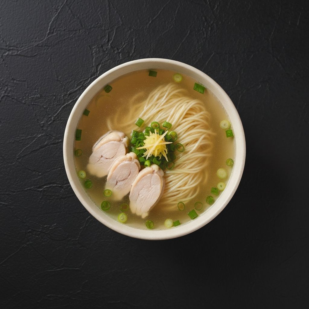 Clear Chicken Ramen Ramen