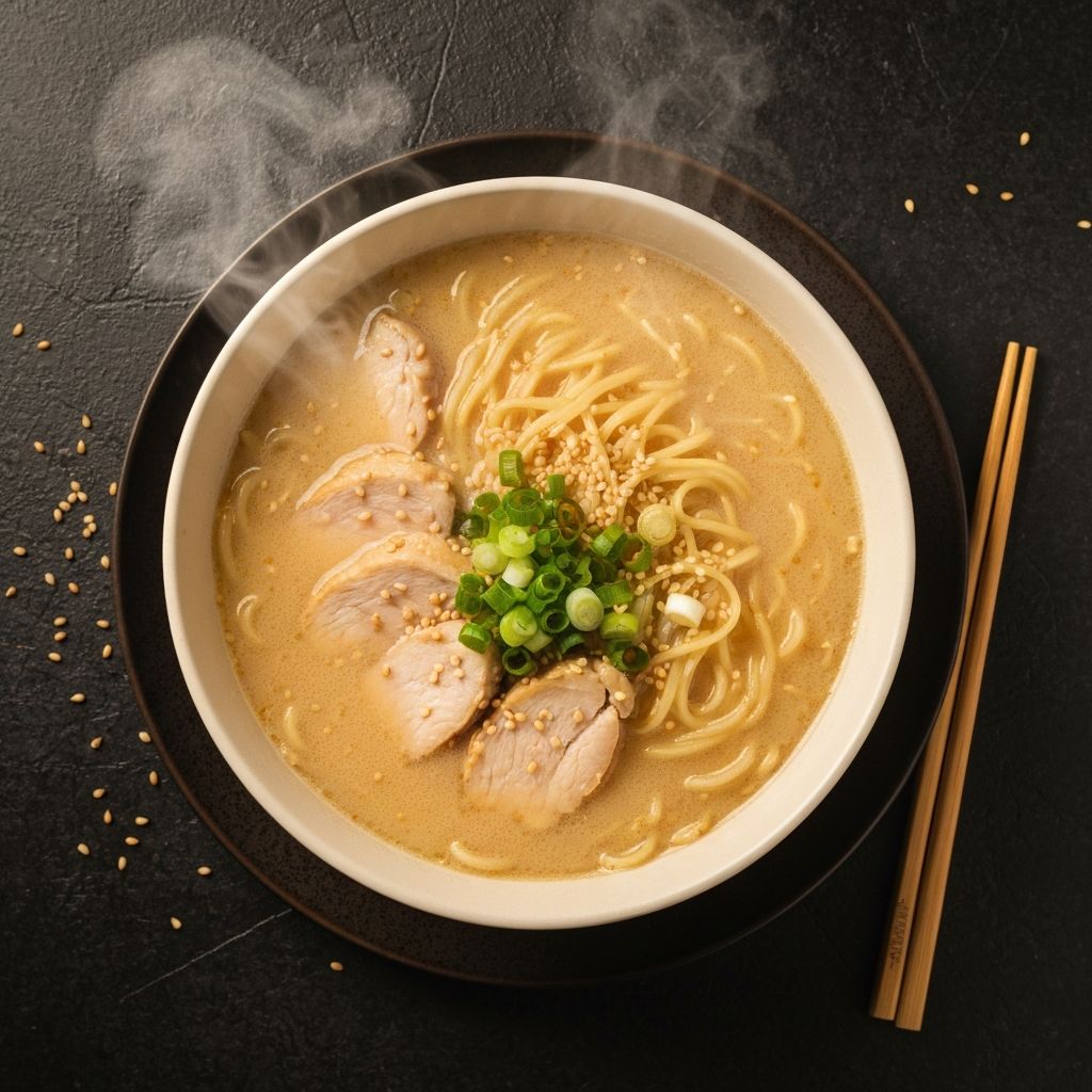 Creamy Chicken Ramen Ramen