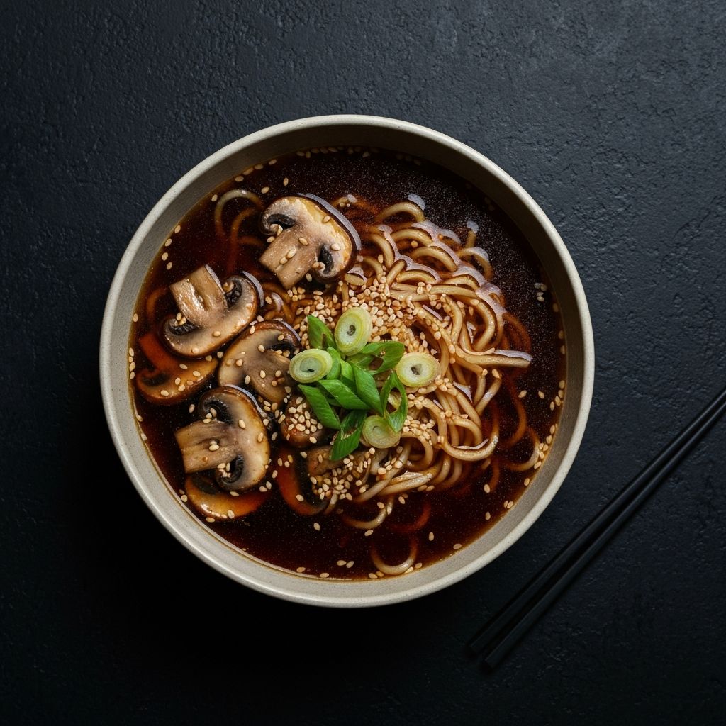 Kuro Shoyu Kinoko Ramen